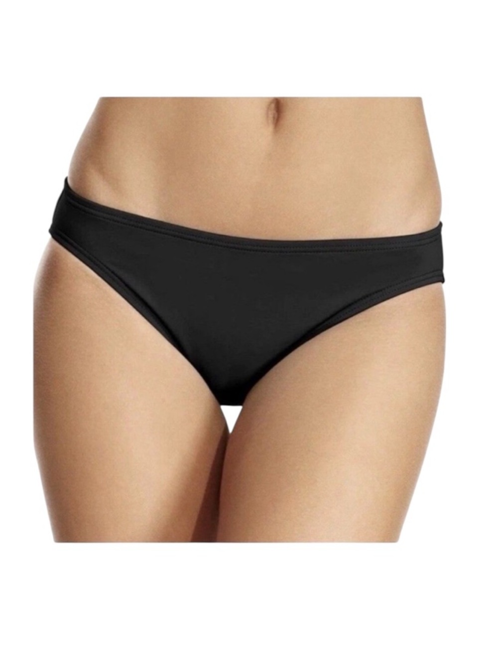 Michael Michael Kors Hipster Bikini Swim Bottoms Size MED Black NEW